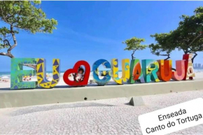 Amplo apto na Enseada a apenas 50 metros da praia